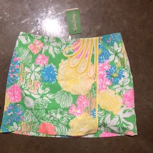 NWT Lilly Pulitzer skort Size 0